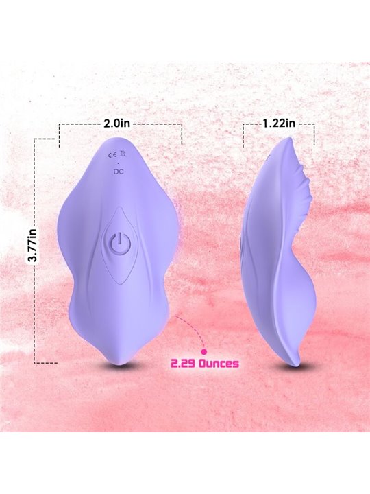 Armony Whisper - Purple Panty Vibrator with Remote Control and Pantie