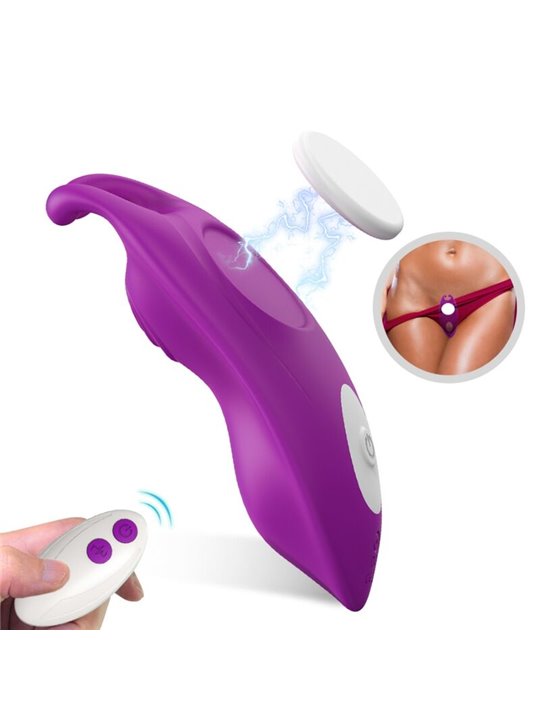 Armony Honeybee - Vibratore Panty Viola con Telecomando e Mutandina