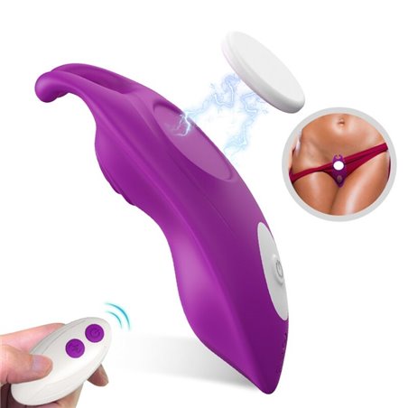Armony Honeybee - Purple Panty Vibrator with Remote Control and Pantie