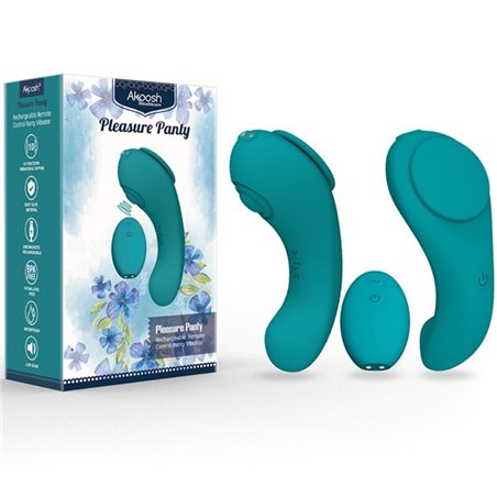 Armony Pleasure Panty - Vibrator with 3-Speed Remote Control Green