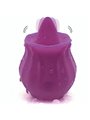 Armony Fig - Purple Silicone Tongue Stimulator Vibrator