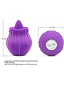 Armony Fig - Purple Silicone Tongue Stimulator Vibrator