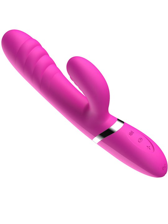 Armony Adela - Fuchsia Silicone Vibrator and Rabbit Stimulator