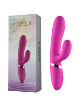 Armony Adela - Fuchsia Silicone Vibrator and Rabbit Stimulator