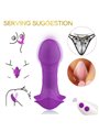 Armony - Vibratore Panty Introducibile in Silicone Viola con Telecomando