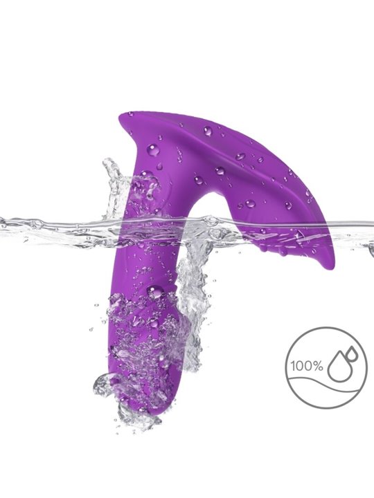 Armony - Vibratore Panty Introducibile in Silicone Viola con Telecomando