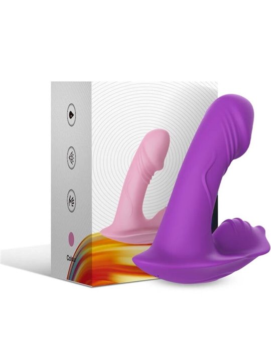 Armony - Vibratore Panty Introducibile in Silicone Viola con Telecomando