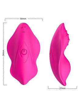 Armony Whisper - Vibratore Panty Indossabile con Telecomando Fucsia