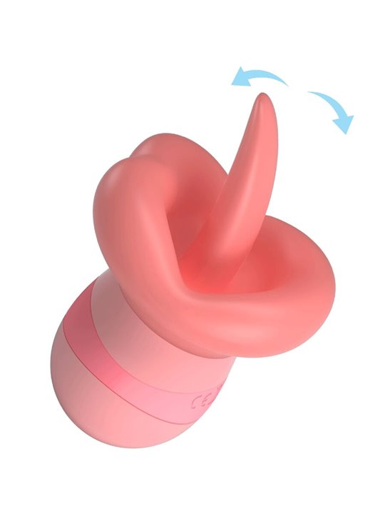 Pretty Love Kylee - Pink Vibrating Tongue Clitoral Stimulator