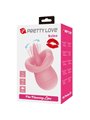 Pretty Love Kylee - Pink Vibrating Tongue Clitoral Stimulator