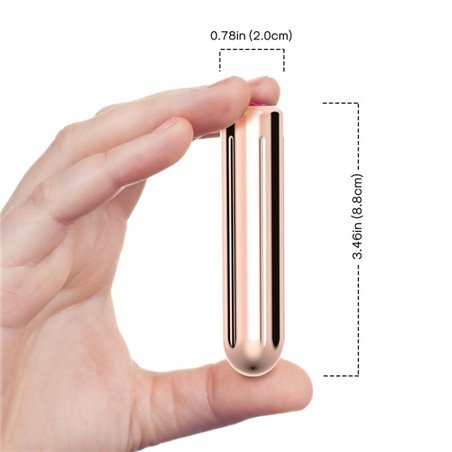 Armony Rocket Bullet - Vibratore Proiettile Dorato 2 Cm x 8,8 Cm