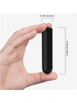 Armony Rocket Bullet Vibrator Black 2 cm x 8.8 cm