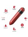 Armony Rocket Bullet - Vibratore Proiettile Fucsia con Telecomando