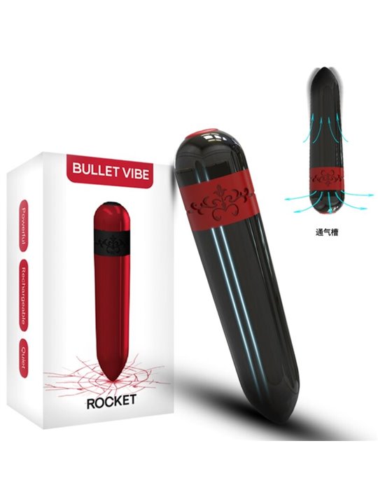 Armony Rocket Bullet - Vibratore Proiettile Fucsia con Telecomando