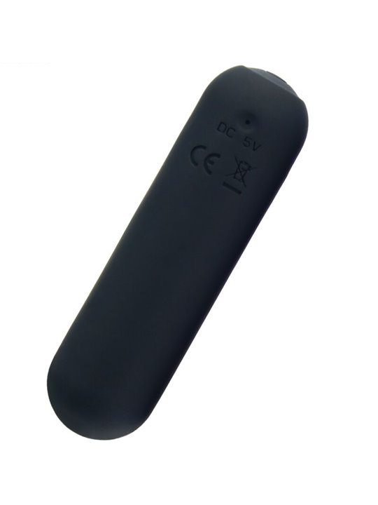 Armony Splash Haha - Vibratore Bullet in Silicone 75 x 19 Cm Nero