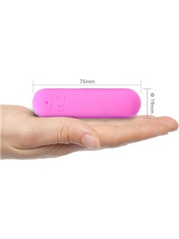 Armony Splash Haha - Vibratore Bullet in Silicone 75 x 19 Cm Rosa