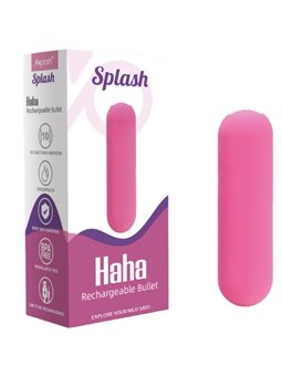 Armony Splash Haha - Vibratore Bullet in Silicone 75 x 19 Cm Rosa
