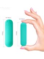 Armony Splash Haha - Silicone Bullet Vibrator 75 x 19 cm Green