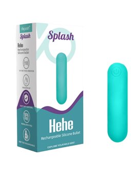 Armony Splash Hehe - Vibratore Bullet in Silicone 65 x 15 Cm Verde