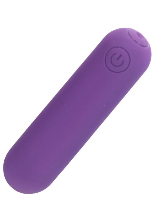 Armony Splash Hehe - Vibratore Bullet in Silicone 65 x 15 Cm Viola