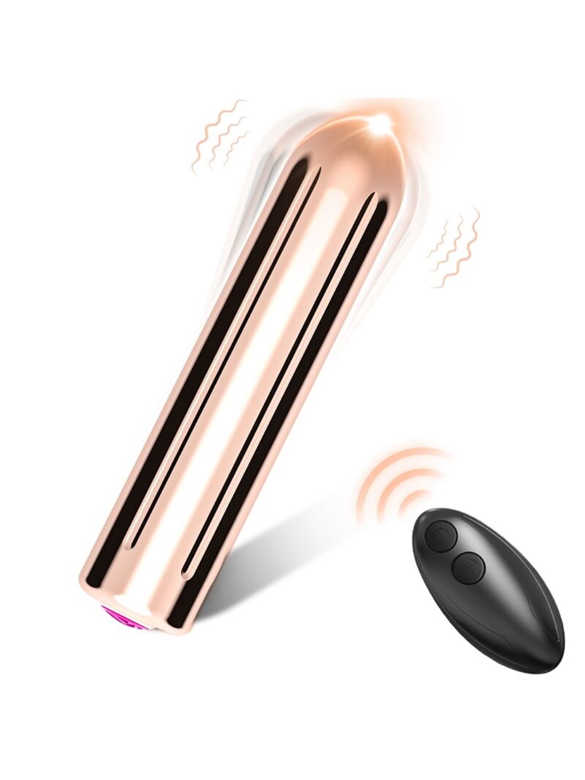 Armony Rocket Bullet - Vibratore Proiettile Oro con Telecomando