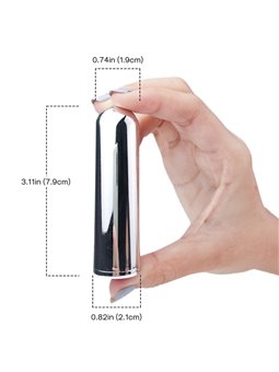Armony Rocket Bullet Vibrator Black 2.1 cm x 7.9 cm