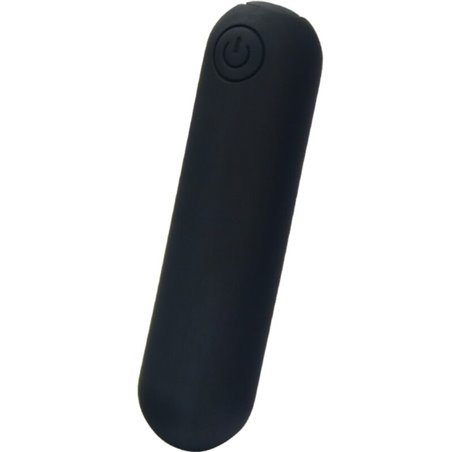 Armony Splash Hehe - Vibratore Proiettile in Silicone Nero 65 x 15 Cm