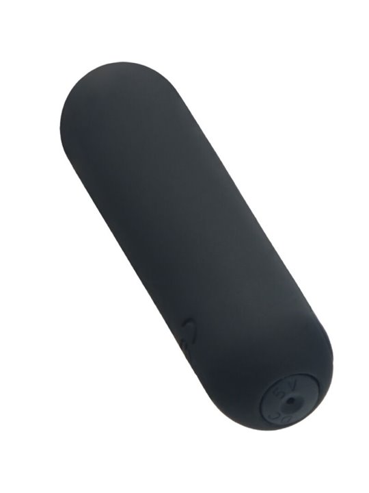 Armony Splash Hehe - Vibratore Proiettile in Silicone Nero 65 x 15 Cm