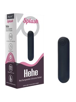 Armony Splash Hehe - Black Silicone Bullet Vibrator 65 x 15 cm