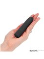 Black & Silver Geri - Bullet Vibrator 8 Vibrations Black 10 x 2,2 cm