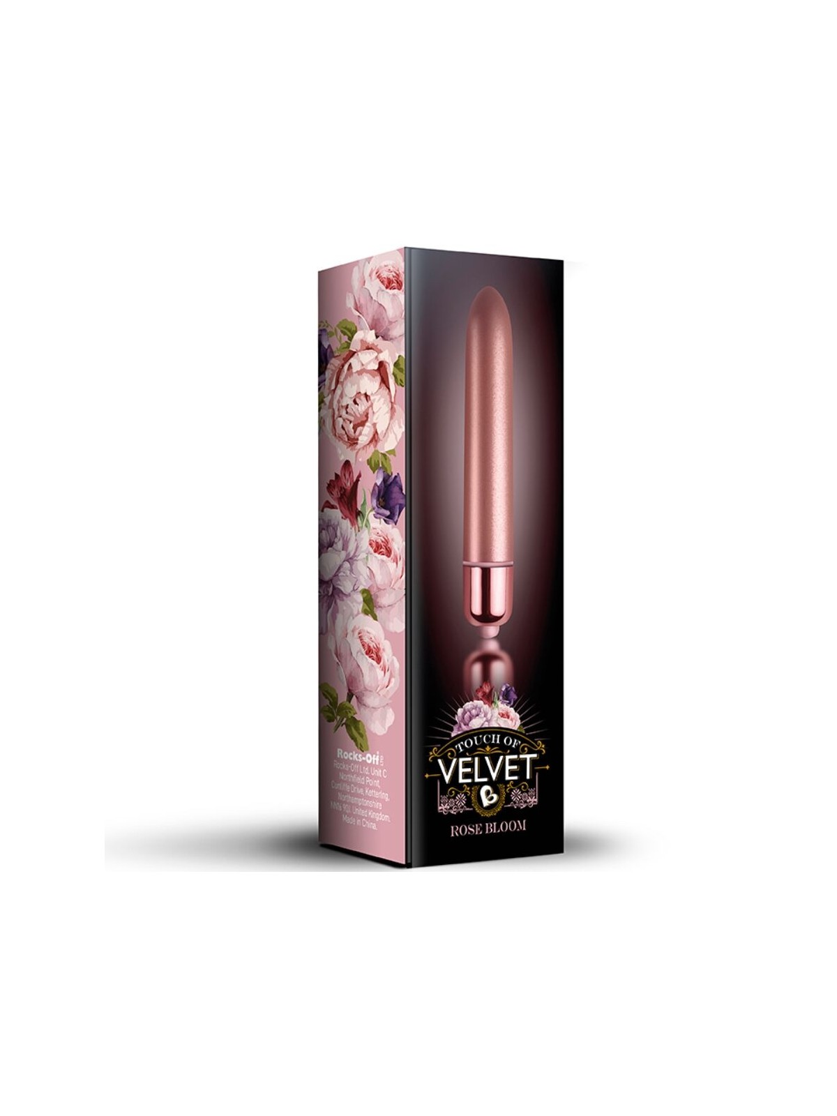 Rocks-Off Touch Of Velvet - Pink 9 cm 10 Speed Projectile Vibrator