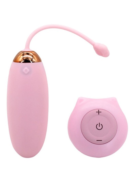 Armony Kitty Fun - Ovetto Vibrante in Silicone Rosa con Telecomando