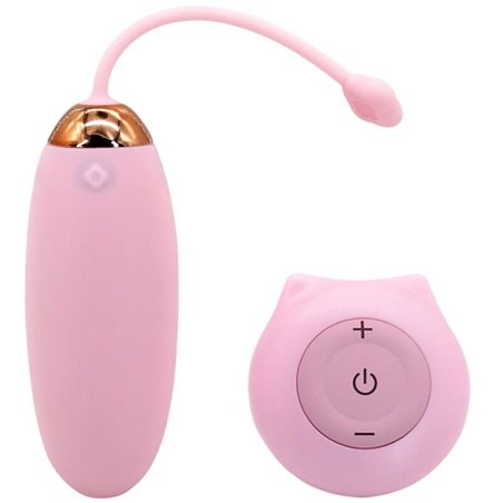 Armony Kitty Fun - Ovetto Vibrante in Silicone Rosa con Telecomando