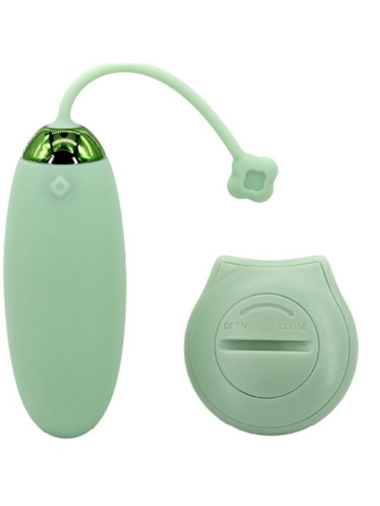 Armony Kitty Fun - Ovetto Vibrante in Silicone Verde con Telecomando