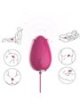 Armony Mandala - Ovetto Vibrante in Silicone Fucsia con Telecomando