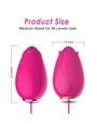 Armony Mandala - Ovetto Vibrante in Silicone Fucsia con Telecomando