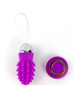 Armony Octopus - Ovetto Vibrante in Silicone Viola con Telecomando