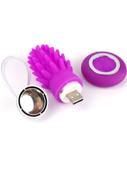 Armony Octopus - Ovetto Vibrante in Silicone Viola con Telecomando