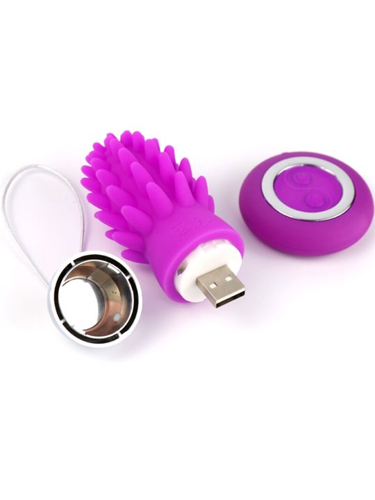 Armony Octopus - Ovetto Vibrante in Silicone Viola con Telecomando