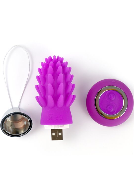 Armony Octopus - Ovetto Vibrante in Silicone Viola con Telecomando