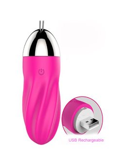 Armony Sweety - Vibrating Silicone Spiral Egg Pink