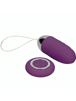 Armony Jiuuy - Violet Silicone Vibrating Egg with Remote Control