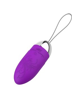 Armony Phoenix - Purple Silicone Vibrating Egg with Remote Control
