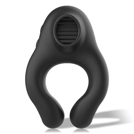 Armony - Anello Fallico Vibrante in Silicone con Stimolatore Clitoride