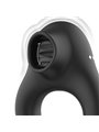 Armony - Vibrating Silicone Phallic Ring with Clitoral Stimulator