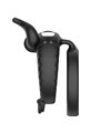 Armony Bull's Passion - Anello Fallico Doppio Vibrante in Silicone Nero
