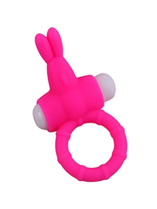 Armony Ms Bunny - Anello Fallico Rabbit Vibrante in Silicone Rosa