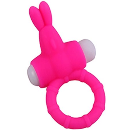 Armony Ms Bunny - Vibrating Silicone Rabbit Phallic Ring Pink