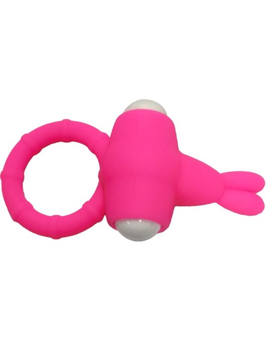 Armony Ms Bunny - Vibrating Silicone Rabbit Phallic Ring Pink