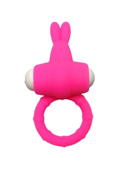 Armony Ms Bunny - Vibrating Silicone Rabbit Phallic Ring Pink